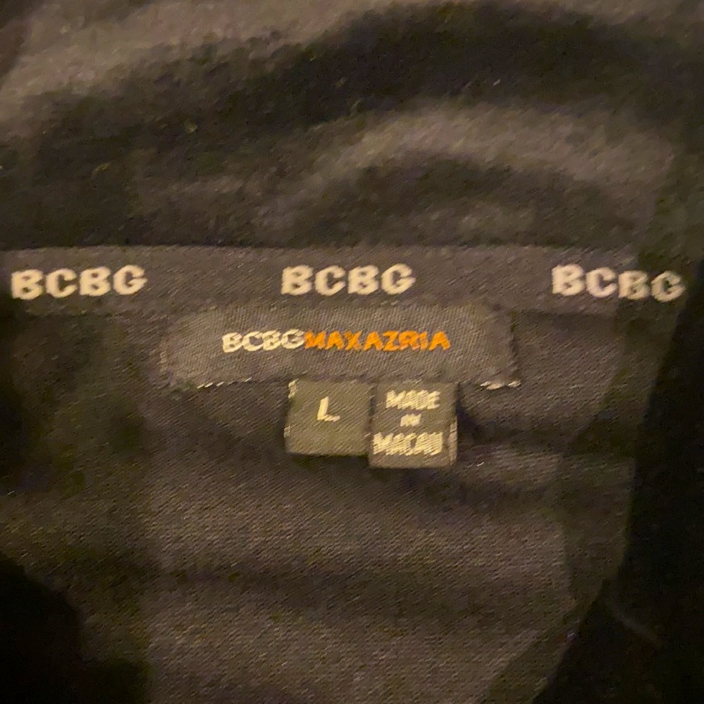 BCBGmaxazria velour zip up jacket - Picture 8 of 10